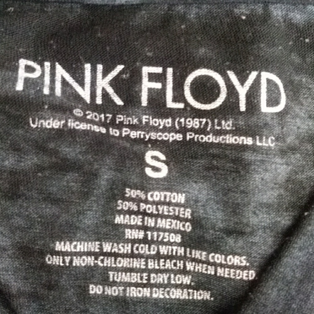 Pink Floyd The Dark Side of the Moon Tshirt Small Men's Graphic Tee  Rock Band - Picture 6 of 6